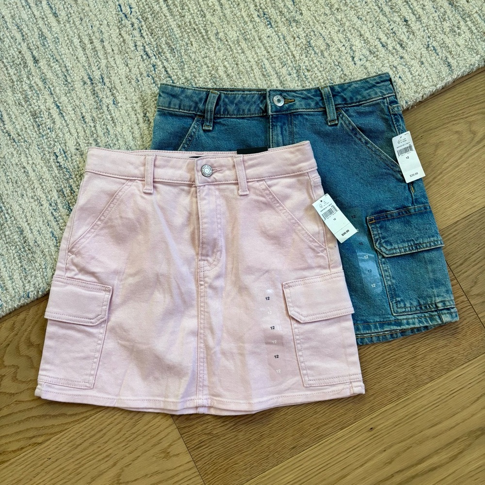 NWT✨ GAP Cargo Skirt Duo